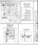 Parish Grove Township, Ambia, Dunn, Raub, Lochiel, Freeland Park, Dunnington - Left, Benton County 1909 Microfilm